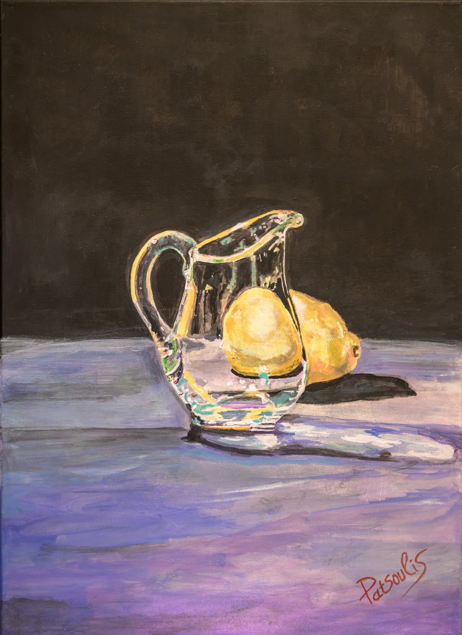 Still Life in Violet